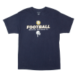 CHAMPION Football Marian University Mens T-Shirt Blue USA L Online