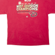 ALSTYLE APPAREL ACTIVEWEAR West Division Champion Mens T-Shirt Red USA XL Discount