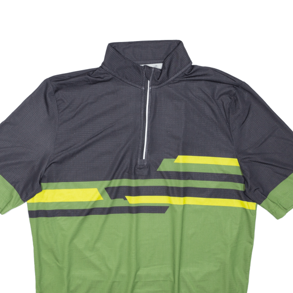 CRIVIT Cycling Shirt Mens Jersey Green 1 4 Zip L Hot on Sale