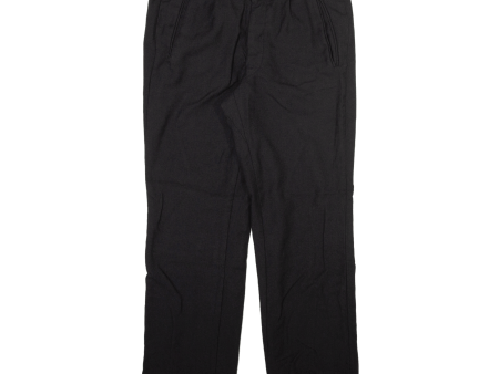 HEY Womens Trousers Black Regular Straight W30 L28 Online now