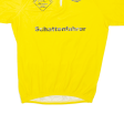 TZAMO Cycling Shirt Mens Jersey Yellow 1 4 Zip L For Cheap