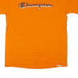 CHAMPION Mens T-Shirt Orange M For Cheap