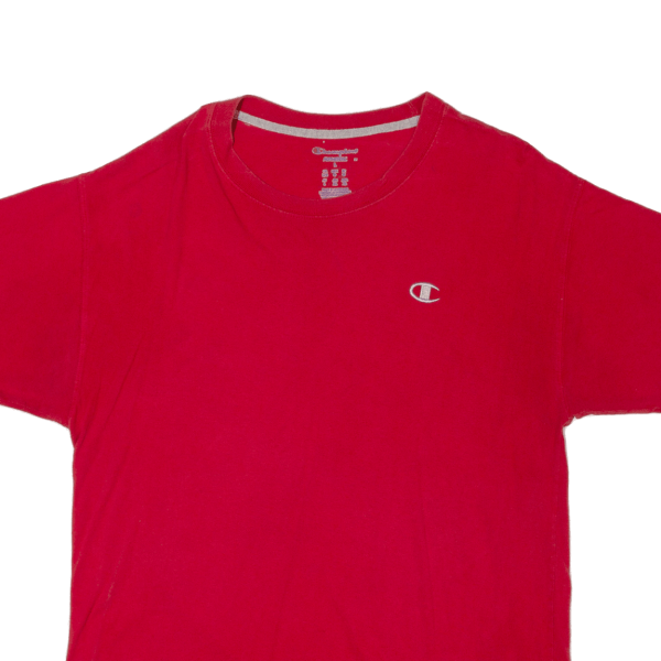 CHAMPION Mens T-Shirt Red L For Discount