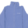 COLUMBIA Womens Fleece Jacket Blue S Discount