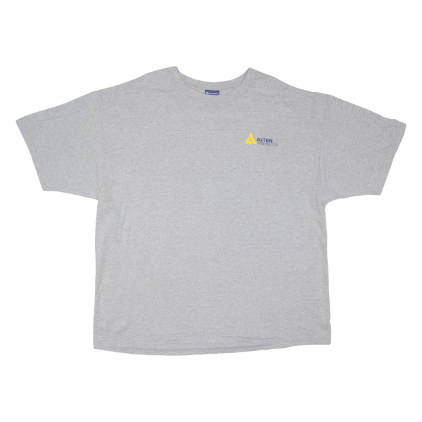 CHAMPION Worker Wear Mens T-Shirt Grey XL Online Sale