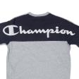 CHAMPION Boys T-Shirt Grey L Discount