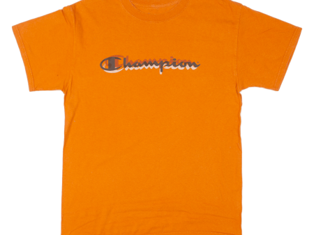 CHAMPION Mens T-Shirt Orange M For Cheap