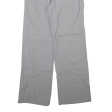 C&A Womens Trousers Grey Regular Straight Wool W30 L28 Hot on Sale