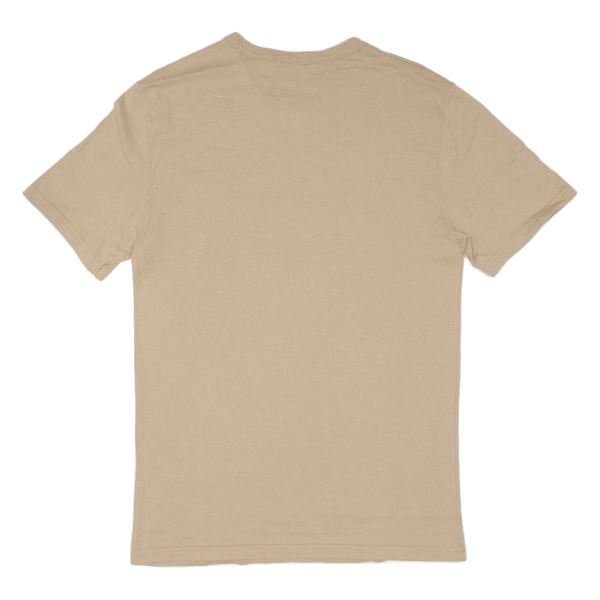 CHAMPION Mens T-Shirt Beige S Online