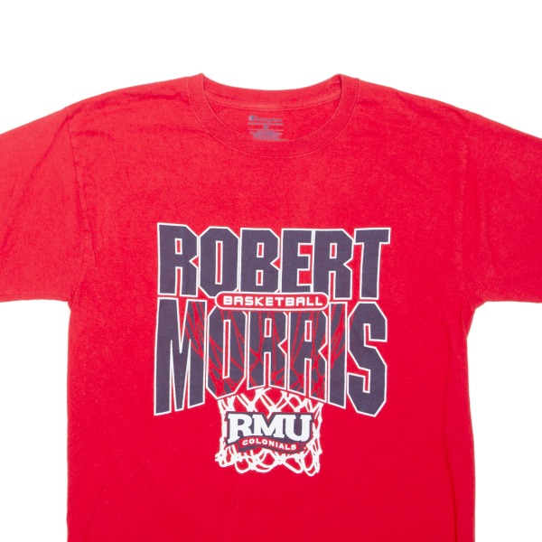 CHAMPION Robert Norris RMU Colonials Mens T-Shirt Red M Fashion