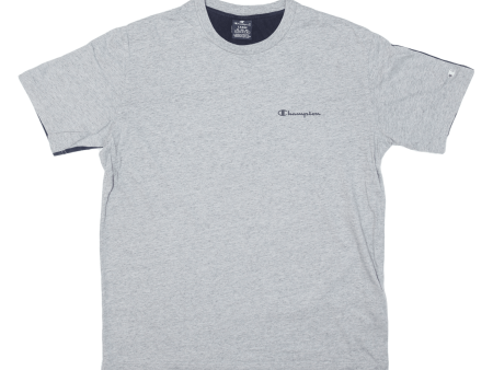 CHAMPION Boys T-Shirt Grey L Discount