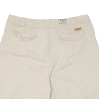 CLOUDS Mens Chino Shorts Beige Classic 90s XL W38 For Sale