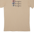 CHAMPION Mens T-Shirt Beige S Online