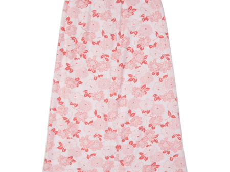 BODEN Womens A-Line Skirt Pink Long Floral M Sale