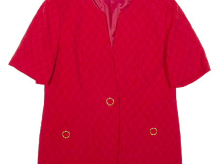 WEINBERG Womens Jacket Red Viscose M Sale