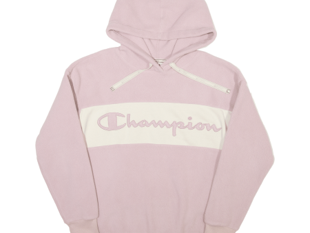 CHAMPION Fleece Womens Pink Hoodie M Online