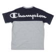 CHAMPION Boys T-Shirt Grey L Discount