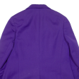 WEBER Womens Blazer Jacket Purple Knit L Fashion