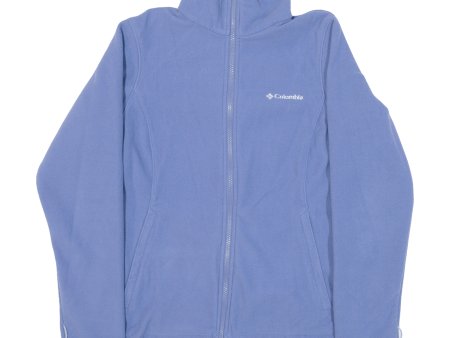 COLUMBIA Womens Fleece Jacket Blue S Discount