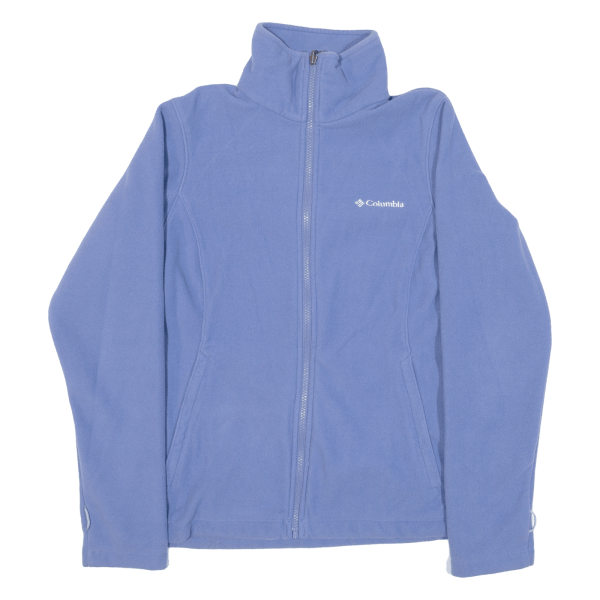 COLUMBIA Womens Fleece Jacket Blue S Discount