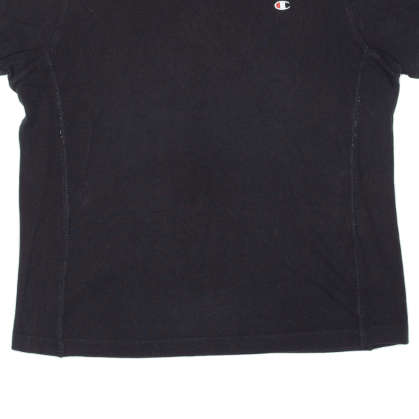 CHAMPION Womens T-Shirt Black 90s M on Sale