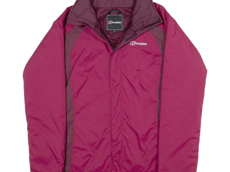 BERGHAUS Padded Womens Shell Jacket Pink UK 10 Sale