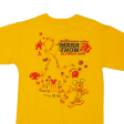 CHAMPION Disney World Marathon Mens T-Shirt Yellow S For Discount