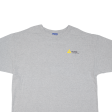 CHAMPION Worker Wear Mens T-Shirt Grey XL Online Sale